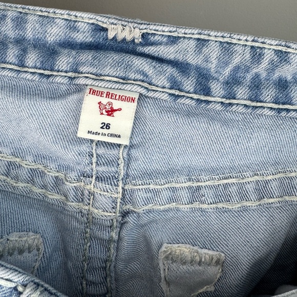 True Religion Jennie Curvy Super T Mid-Rise Skinny Jean Vintage Wash 26 - Picture 15 of 15